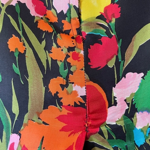 Vintage 40s/50s Mitzi Morgan Floral Dress - Picture 16 of 16